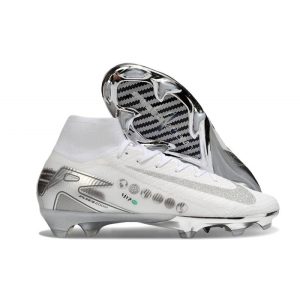 Nike Mercurial Superfly 10 Elite FG Vit Silver Fotbollsskor-6