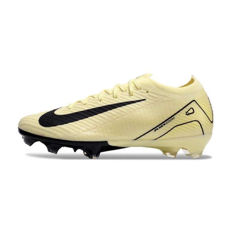 Fotbollsskor Nike Mercurial Vapor 16 Elite FG Beige Svart för Herr 4 Billiga Fotbollsskor Fotbollsskor Nike Mercurial Vapor 16 Elite FG Beige Svart 4