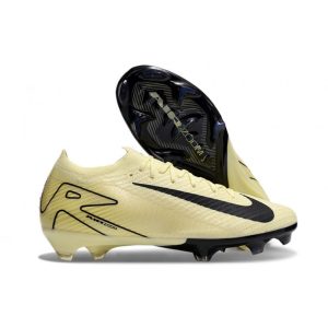 Fotbollsskor Nike Mercurial Vapor 16 Elite FG Beige Svart för Herr Billiga Fotbollsskor Fotbollsskor Nike Mercurial Vapor 16 Elite FG Beige Svart