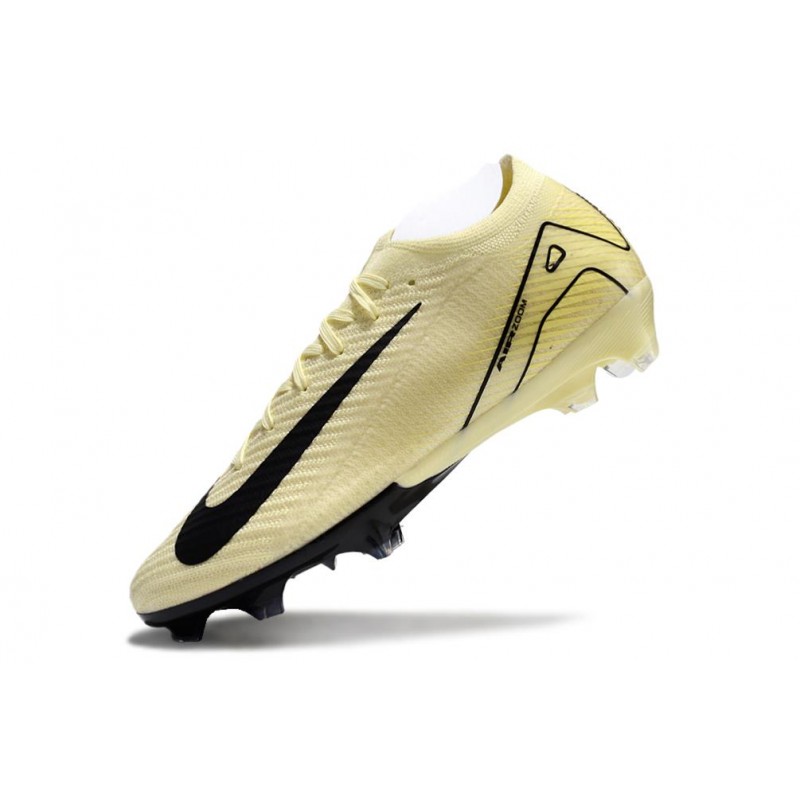 Fotbollsskor Nike Mercurial Vapor 16 Elite FG Beige Svart för Herr 8 Billiga Fotbollsskor Fotbollsskor Nike Mercurial Vapor 16 Elite FG Beige Svart 8
