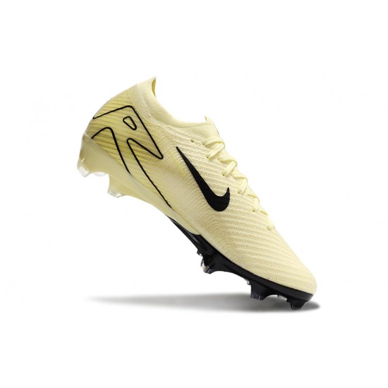 Fotbollsskor Nike Mercurial Vapor 16 Elite FG Beige Svart för Herr 9 Billiga Fotbollsskor Fotbollsskor Nike Mercurial Vapor 16 Elite FG Beige Svart 9
