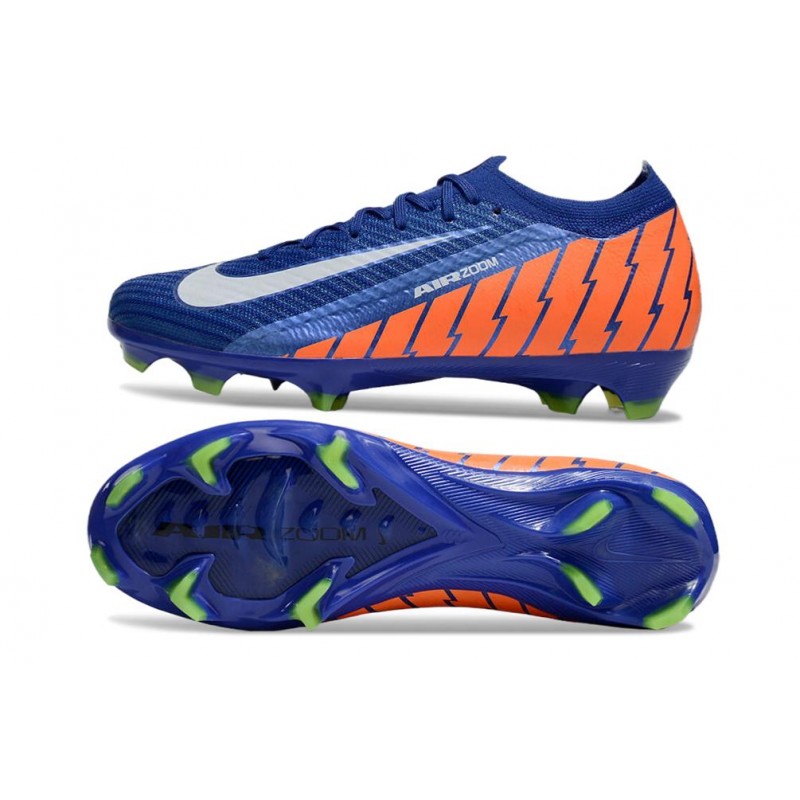 Fotbollsskor Nike Mercurial Vapor 16 Elite FG Blå Orange Vit för Herr 5 Billiga Fotbollsskor Fotbollsskor Nike Mercurial Vapor 16 Elite FG Blå Orange Vit 5