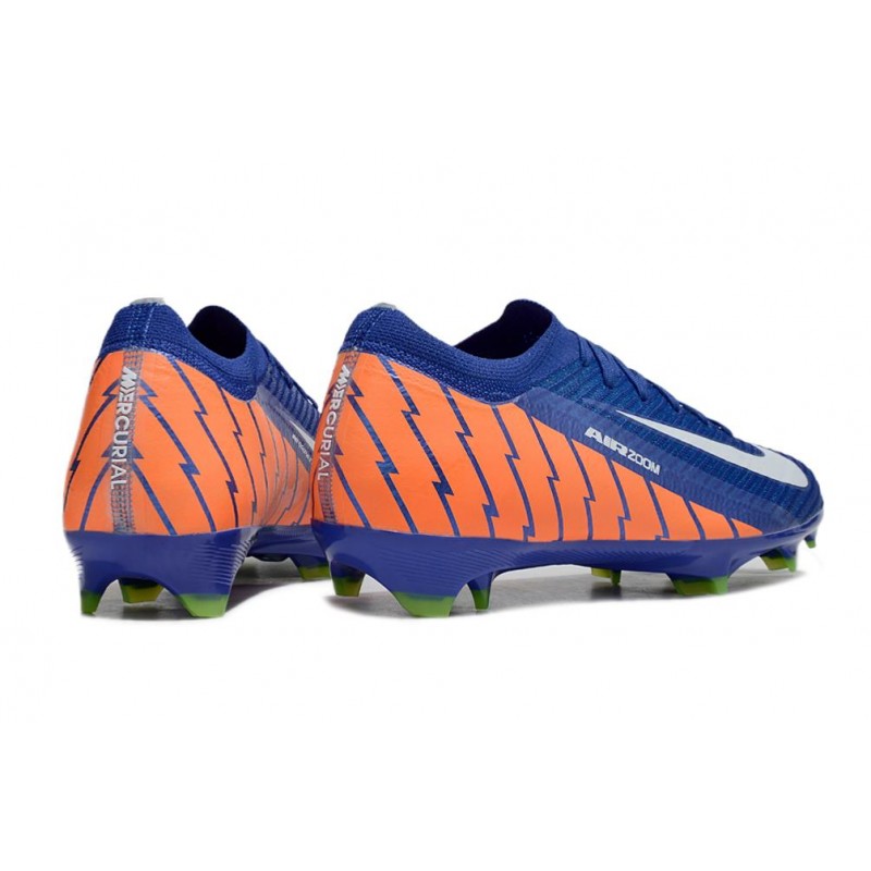 Fotbollsskor Nike Mercurial Vapor 16 Elite FG Blå Orange Vit för Herr 6 Billiga Fotbollsskor Fotbollsskor Nike Mercurial Vapor 16 Elite FG Blå Orange Vit 6