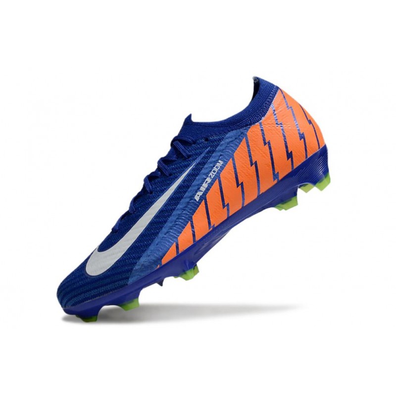 Fotbollsskor Nike Mercurial Vapor 16 Elite FG Blå Orange Vit för Herr 8 Billiga Fotbollsskor Fotbollsskor Nike Mercurial Vapor 16 Elite FG Blå Orange Vit 8