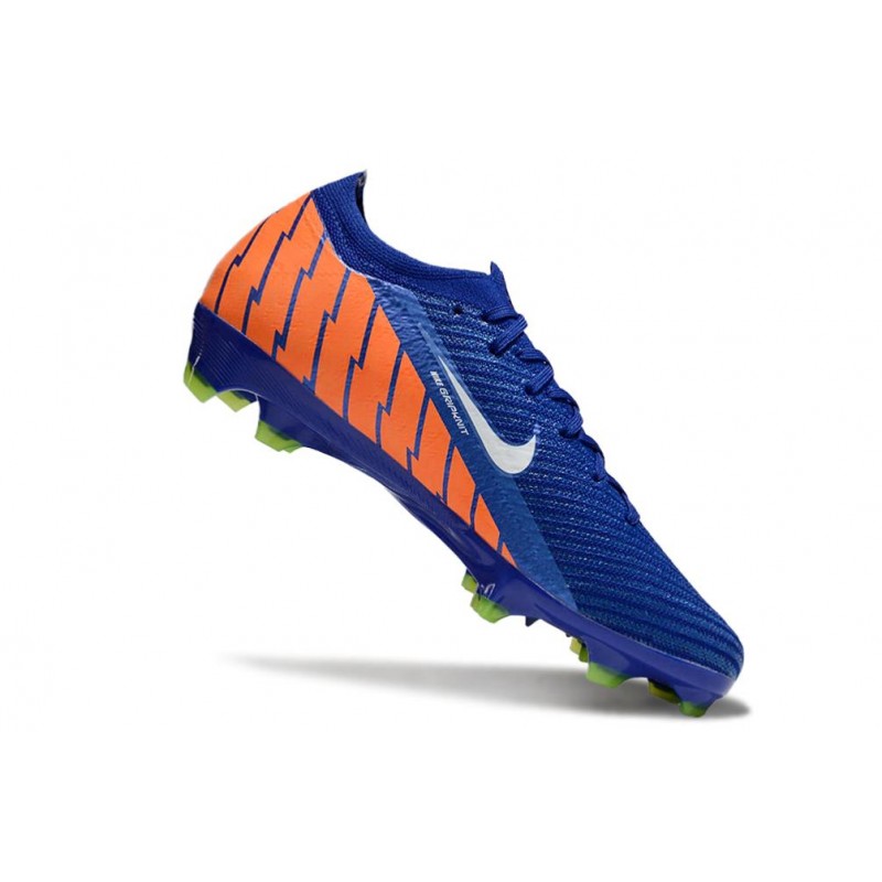 Fotbollsskor Nike Mercurial Vapor 16 Elite FG Blå Orange Vit för Herr 9 Billiga Fotbollsskor Fotbollsskor Nike Mercurial Vapor 16 Elite FG Blå Orange Vit 9