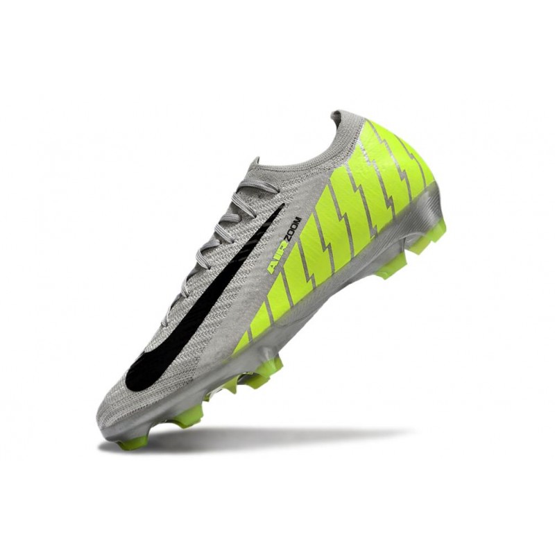 Fotbollsskor Nike Mercurial Vapor 16 Elite FG Grå Grön för Herr 8 Billiga Fotbollsskor Fotbollsskor Nike Mercurial Vapor 16 Elite FG Grå Grön 8