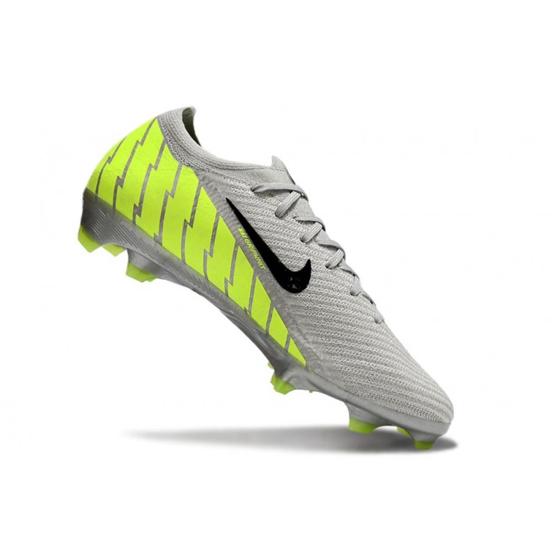 Fotbollsskor Nike Mercurial Vapor 16 Elite FG Grå Grön för Herr 9 Billiga Fotbollsskor Fotbollsskor Nike Mercurial Vapor 16 Elite FG Grå Grön 9