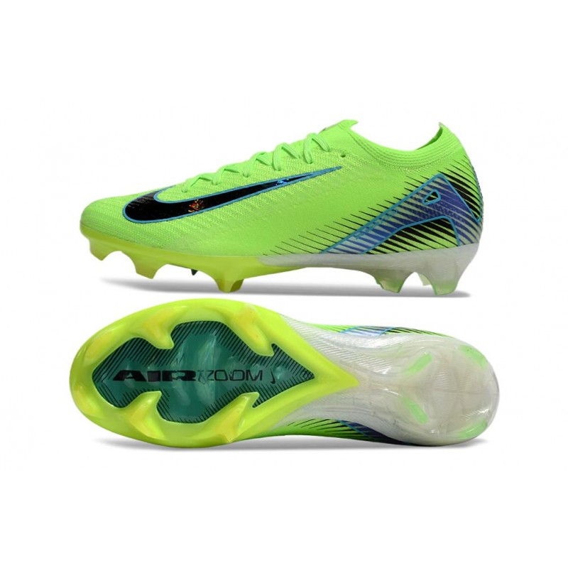 Fotbollsskor Nike Mercurial Vapor 16 Elite FG Grön Svart för Herr 5 Billiga Fotbollsskor Fotbollsskor Nike Mercurial Vapor 16 Elite FG Grön Svart 5