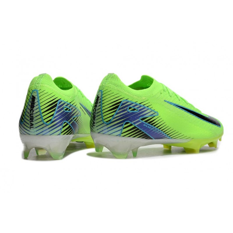 Fotbollsskor Nike Mercurial Vapor 16 Elite FG Grön Svart för Herr 6 Billiga Fotbollsskor Fotbollsskor Nike Mercurial Vapor 16 Elite FG Grön Svart 6