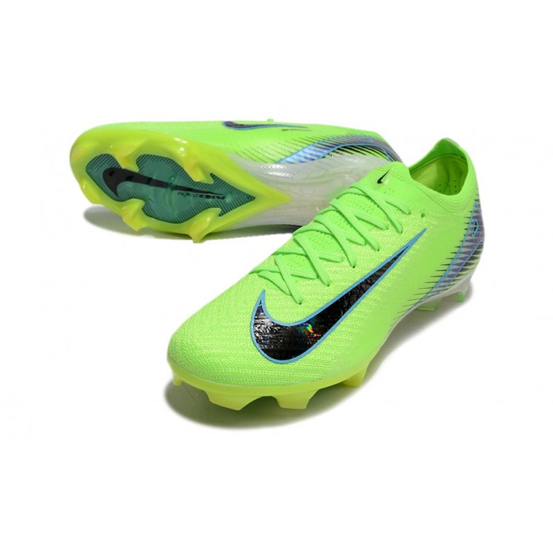 Fotbollsskor Nike Mercurial Vapor 16 Elite FG Grön Svart för Herr 7 Billiga Fotbollsskor Fotbollsskor Nike Mercurial Vapor 16 Elite FG Grön Svart 7