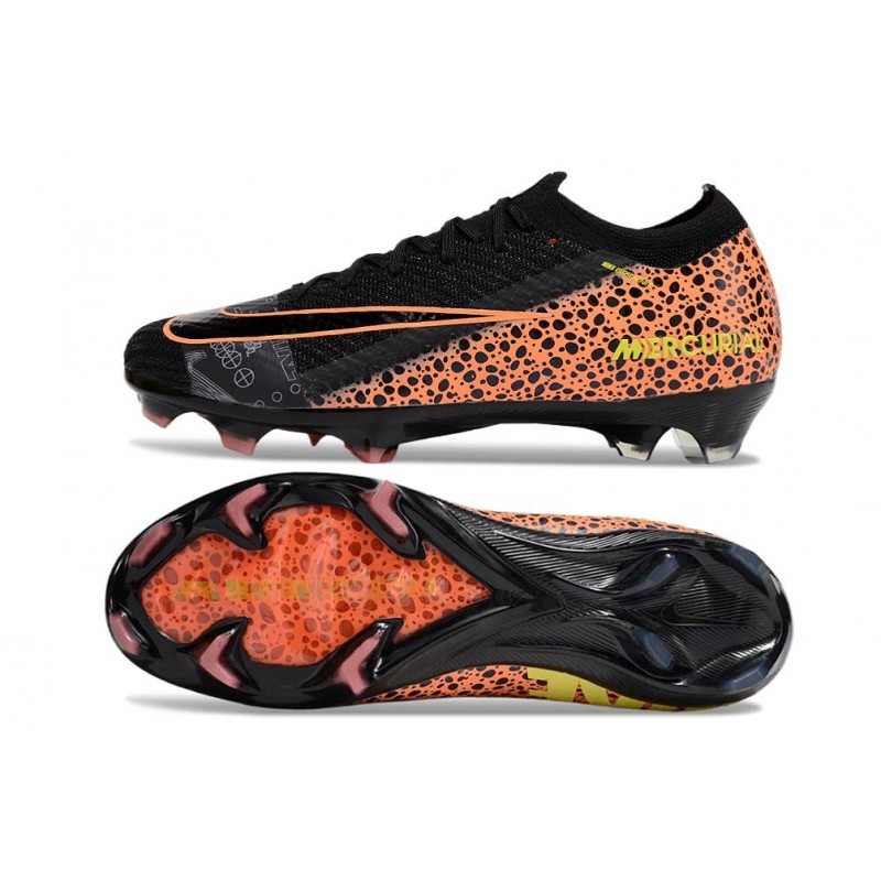 Fotbollsskor Nike Mercurial Vapor 16 Elite FG Svart Orange för Herr 5 Billiga Fotbollsskor Fotbollsskor Nike Mercurial Vapor 16 Elite FG Svart Orange 5