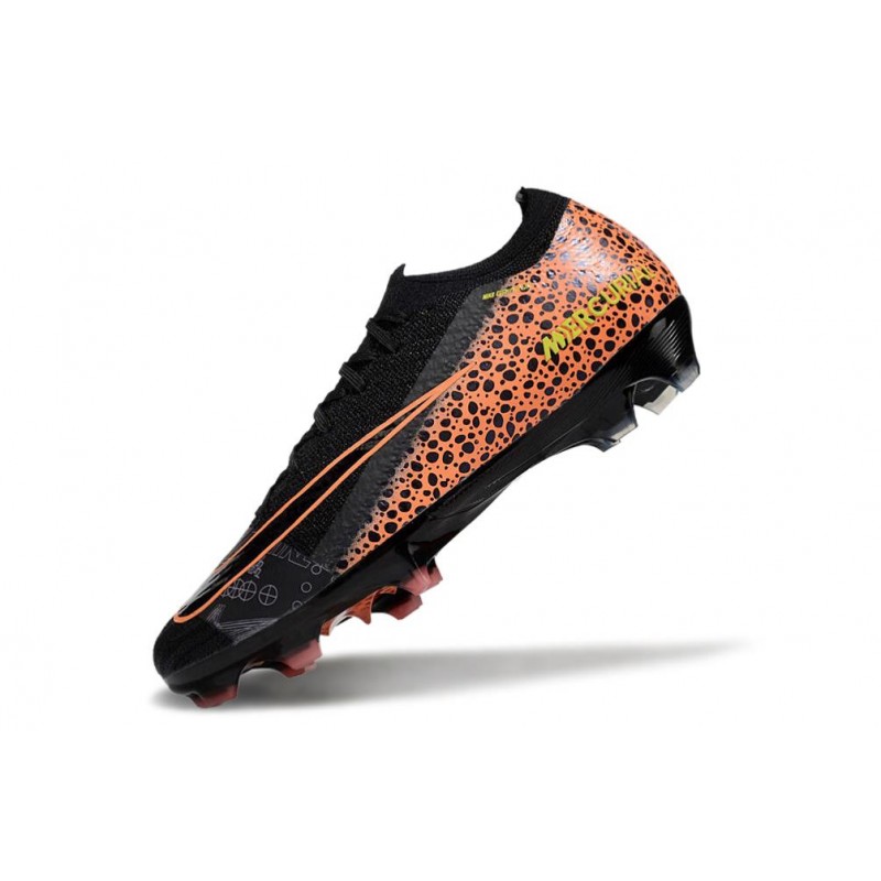 Fotbollsskor Nike Mercurial Vapor 16 Elite FG Svart Orange för Herr 8 Billiga Fotbollsskor Fotbollsskor Nike Mercurial Vapor 16 Elite FG Svart Orange 8