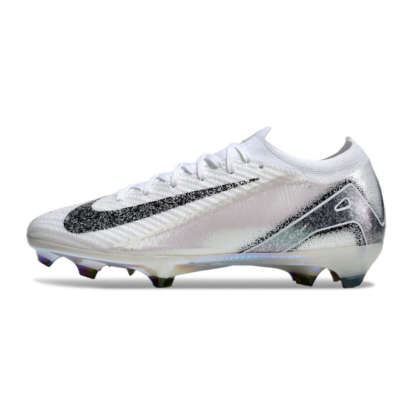 Fotbollsskor Nike Mercurial Vapor 16 Elite FG Vit Svart för Herr 4 Billiga Fotbollsskor Fotbollsskor Nike Mercurial Vapor 16 Elite FG Vit Svart 4