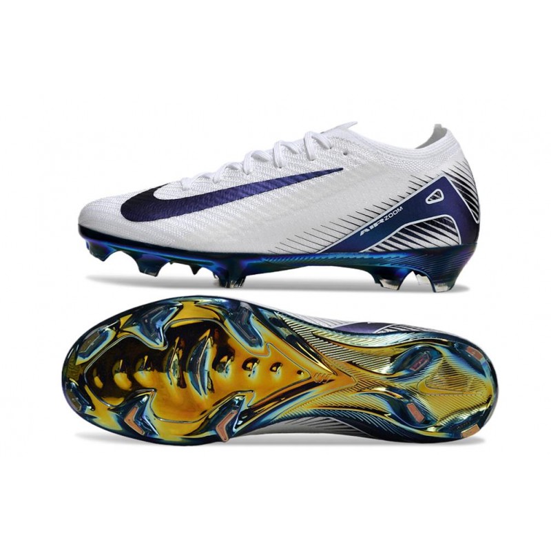 Fotbollsskor Nike Mercurial Vapor 16 Elite FG Vit Svart för Herr 5 Billiga Fotbollsskor Fotbollsskor Nike Mercurial Vapor 16 Elite FG Vit Svart 5
