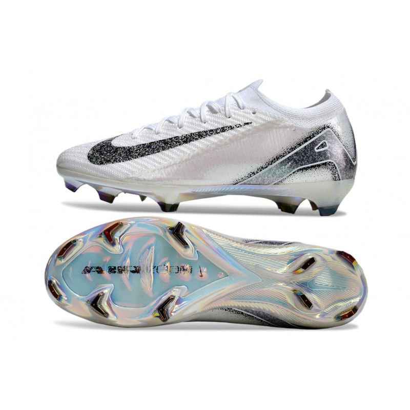 Fotbollsskor Nike Mercurial Vapor 16 Elite FG Vit Svart för Herr 5 Billiga Fotbollsskor Fotbollsskor Nike Mercurial Vapor 16 Elite FG Vit Svart 5