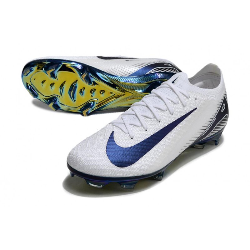 Fotbollsskor Nike Mercurial Vapor 16 Elite FG Vit Svart för Herr 7 Billiga Fotbollsskor Fotbollsskor Nike Mercurial Vapor 16 Elite FG Vit Svart 7