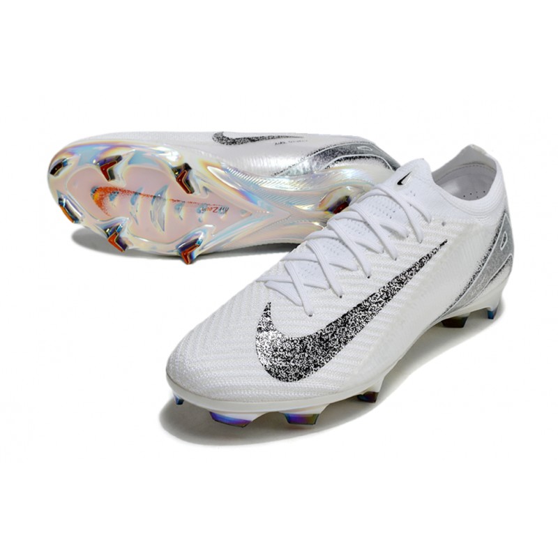Fotbollsskor Nike Mercurial Vapor 16 Elite FG Vit Svart för Herr 7 Billiga Fotbollsskor Fotbollsskor Nike Mercurial Vapor 16 Elite FG Vit Svart 7