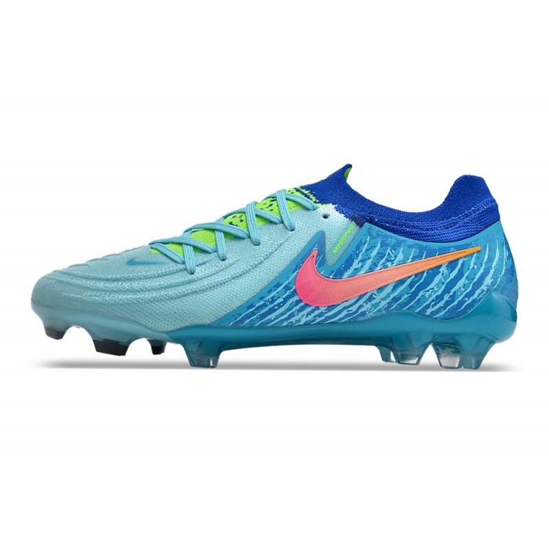 Fotbollsskor Nike Phantom GX Elite FG Blå Rosa för Herr 4 Billiga Fotbollsskor Fotbollsskor Nike Phantom GX Elite FG Blå Rosa 4