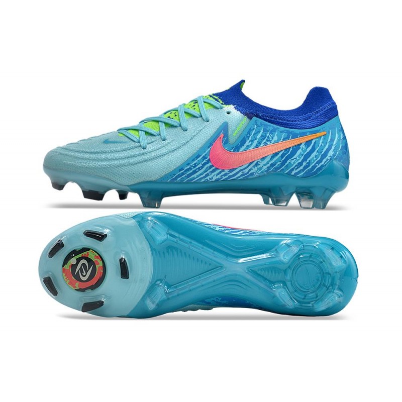 Fotbollsskor Nike Phantom GX Elite FG Blå Rosa för Herr 5 Billiga Fotbollsskor Fotbollsskor Nike Phantom GX Elite FG Blå Rosa 5