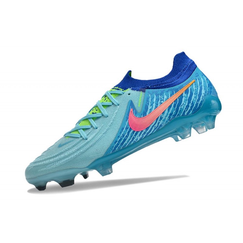 Fotbollsskor Nike Phantom GX Elite FG Blå Rosa för Herr 8 Billiga Fotbollsskor Fotbollsskor Nike Phantom GX Elite FG Blå Rosa 8