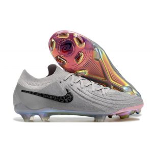 Fotbollsskor Nike Phantom GX Elite FG Grå Svart för Herr Billiga Fotbollsskor Fotbollsskor Nike Phantom GX Elite FG Grå Svart