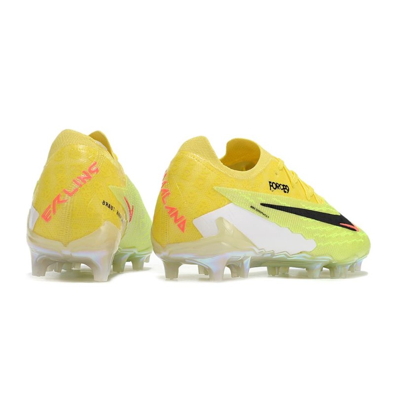 Fotbollsskor Nike Phantom GX Elite FG Gul Grön Svart för Herr 6 Billiga Fotbollsskor Fotbollsskor Nike Phantom GX Elite FG Gul Grön Svart 6