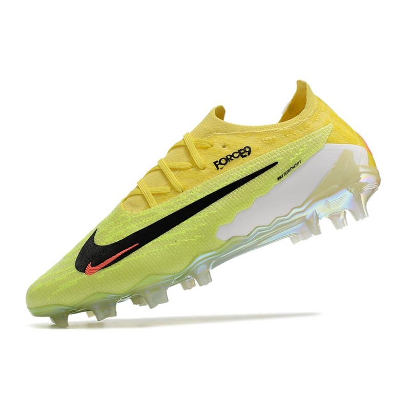 Fotbollsskor Nike Phantom GX Elite FG Gul Grön Svart för Herr 8 Billiga Fotbollsskor Fotbollsskor Nike Phantom GX Elite FG Gul Grön Svart 8