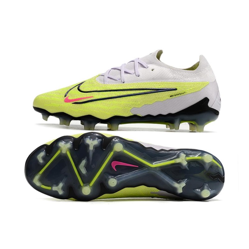 Fotbollsskor Nike Phantom GX Elite FG Luminous – Neon Gridiron Svart för Herr 5 Billiga Fotbollsskor Fotbollsskor Nike Phantom GX Elite FG Luminous – Neon Gridiron Svart 5