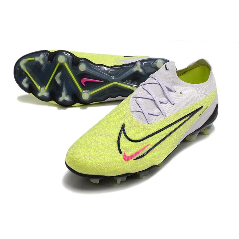 Fotbollsskor Nike Phantom GX Elite FG Luminous – Neon Gridiron Svart för Herr 7 Billiga Fotbollsskor Fotbollsskor Nike Phantom GX Elite FG Luminous – Neon Gridiron Svart 7