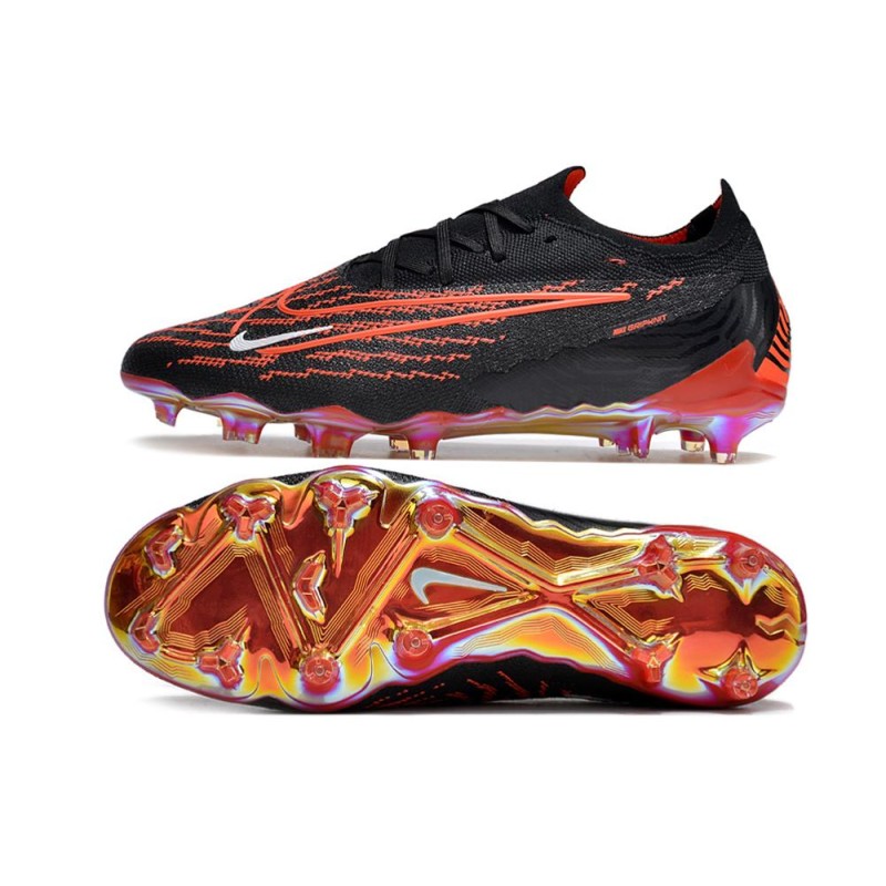 Fotbollsskor Nike Phantom GX Elite FG Svart Röd för Herr 5 Billiga Fotbollsskor Fotbollsskor Nike Phantom GX Elite FG Svart Röd 5