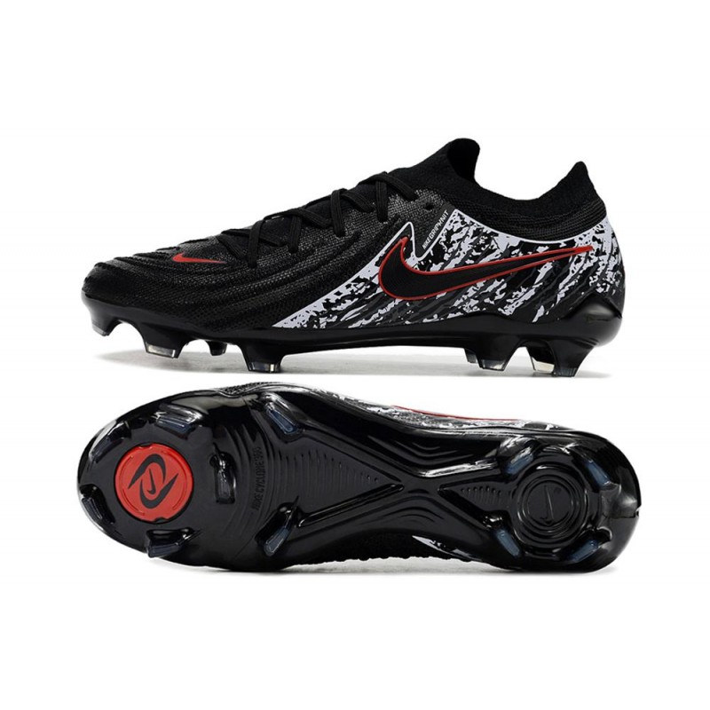 Fotbollsskor Nike Phantom GX Elite FG Svart Vit Röd för Herr 5 Billiga Fotbollsskor Fotbollsskor Nike Phantom GX Elite FG Svart Vit Röd 5