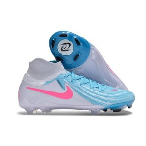 Fotbollsskor Nike Phantom Luna 2 Elite FG Blå Vit Rosa för Herr Billiga Fotbollsskor Fotbollsskor Nike Phantom Luna 2 Elite FG Blå Vit Rosa