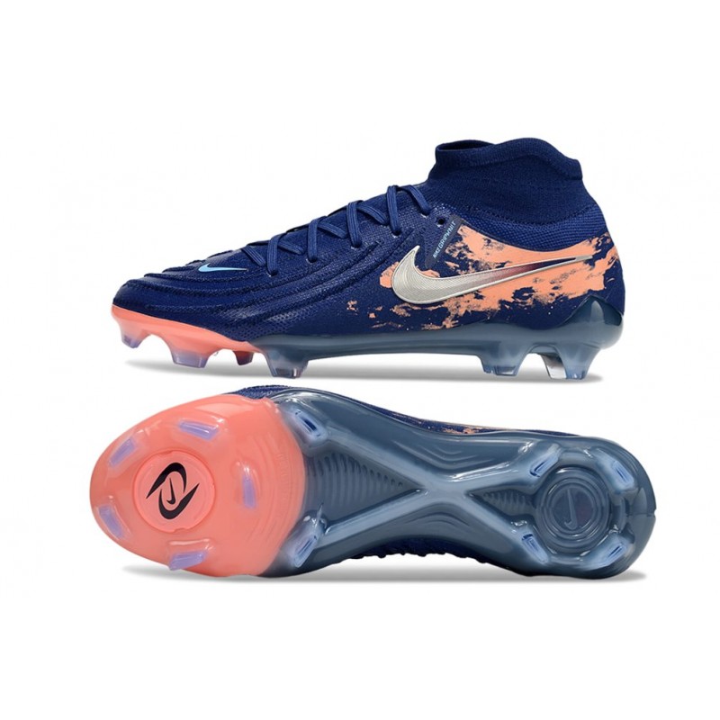 Fotbollsskor Nike Phantom Luna 2 Elite FG Erling Haaland Navy Chrome Limited Edition för Herr 5 Billiga Fotbollsskor Fotbollsskor Nike Phantom Luna 2 Elite FG Erling Haaland Navy Chrome Limited Edition 5
