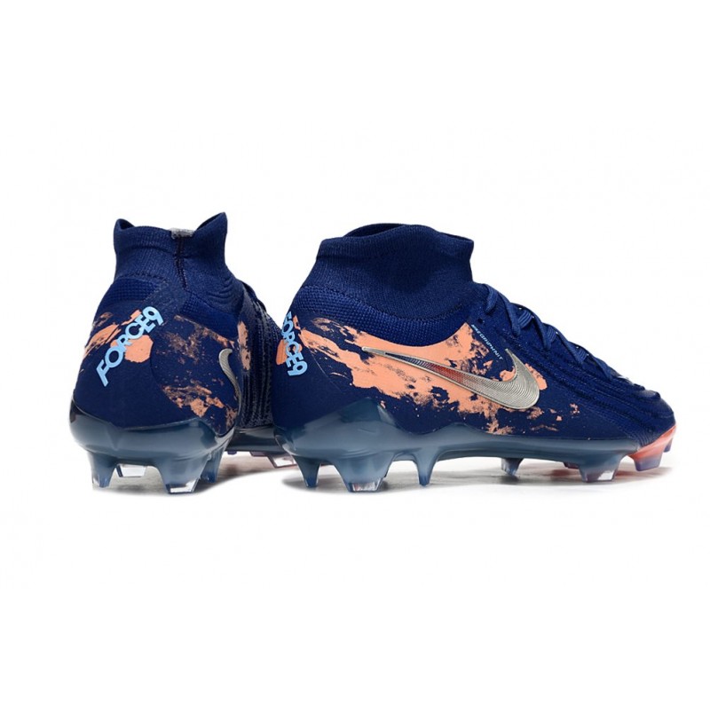 Fotbollsskor Nike Phantom Luna 2 Elite FG Erling Haaland Navy Chrome Limited Edition för Herr 6 Billiga Fotbollsskor Fotbollsskor Nike Phantom Luna 2 Elite FG Erling Haaland Navy Chrome Limited Edition 6