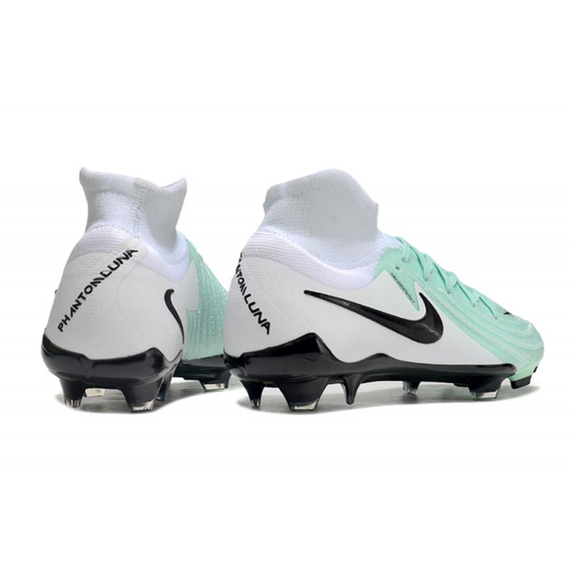 Fotbollsskor Nike Phantom Luna 2 Elite FG Grön Vit Svart för Herr 6 Billiga Fotbollsskor Fotbollsskor Nike Phantom Luna 2 Elite FG Grön Vit Svart 6