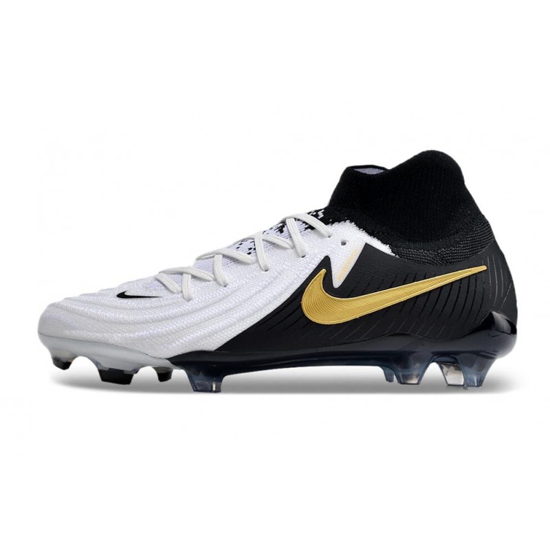Fotbollsskor Nike Phantom Luna 2 Elite FG Mad Ready – Vit Svart Guld för Herr 4 Billiga Fotbollsskor Fotbollsskor Nike Phantom Luna 2 Elite FG Mad Ready – Vit Svart Guld 4