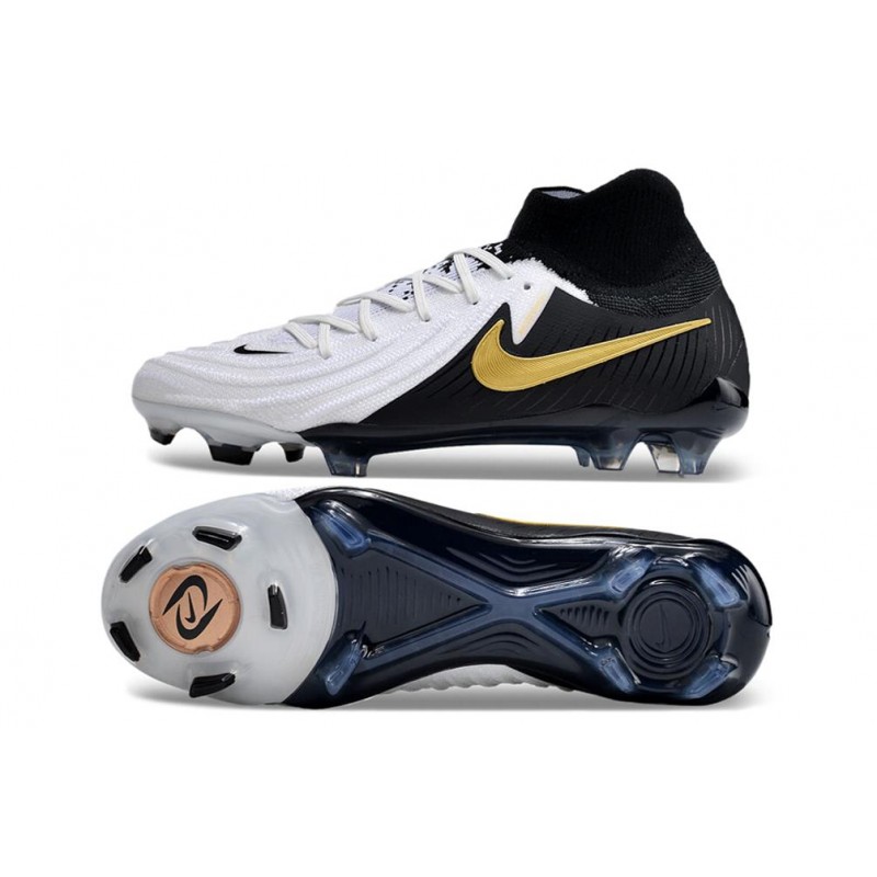 Fotbollsskor Nike Phantom Luna 2 Elite FG Mad Ready – Vit Svart Guld för Herr 5 Billiga Fotbollsskor Fotbollsskor Nike Phantom Luna 2 Elite FG Mad Ready – Vit Svart Guld 5