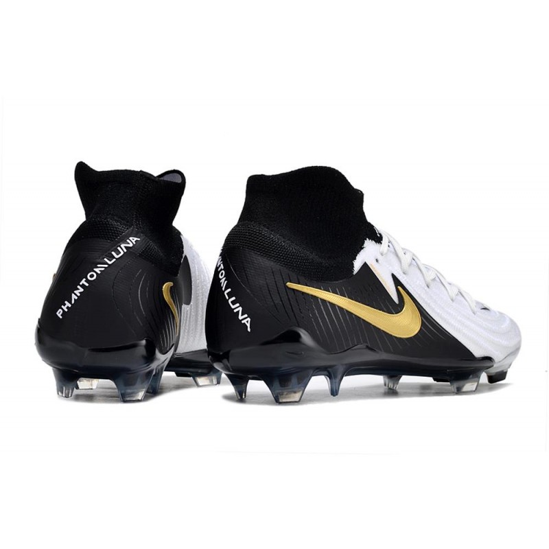 Fotbollsskor Nike Phantom Luna 2 Elite FG Mad Ready – Vit Svart Guld för Herr 6 Billiga Fotbollsskor Fotbollsskor Nike Phantom Luna 2 Elite FG Mad Ready – Vit Svart Guld 6