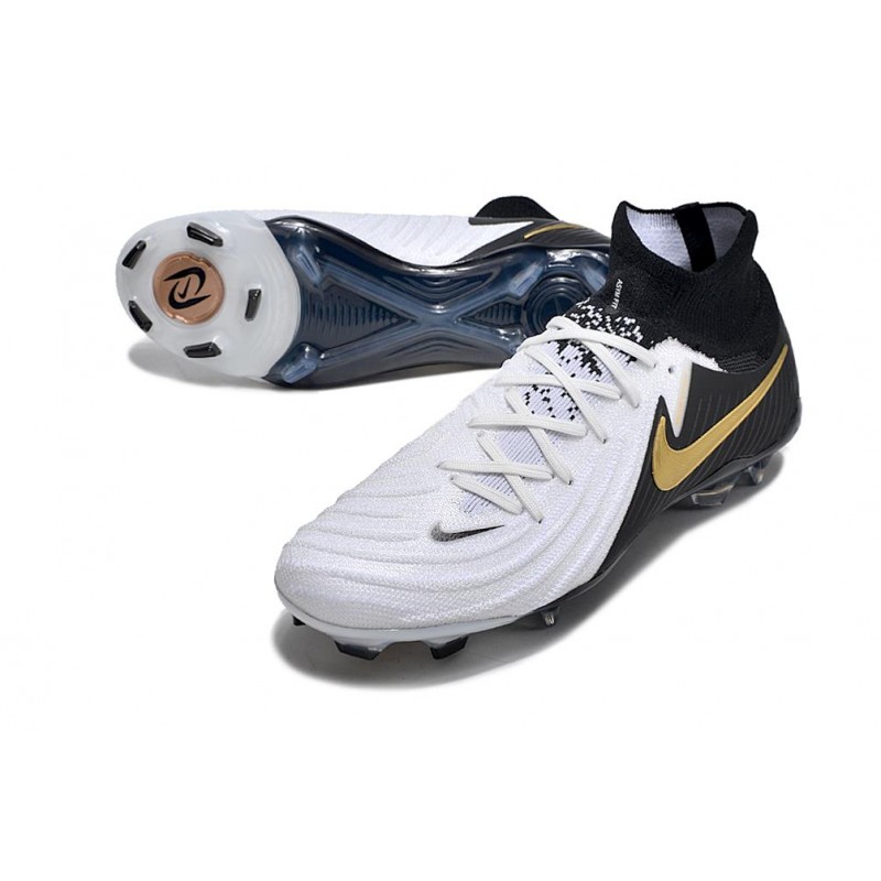 Fotbollsskor Nike Phantom Luna 2 Elite FG Mad Ready – Vit Svart Guld för Herr 7 Billiga Fotbollsskor Fotbollsskor Nike Phantom Luna 2 Elite FG Mad Ready – Vit Svart Guld 7