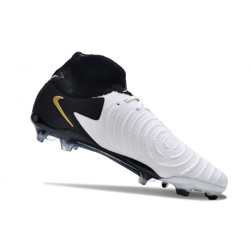 Fotbollsskor Nike Phantom Luna 2 Elite FG Mad Ready – Vit Svart Guld för Herr 9 Billiga Fotbollsskor Fotbollsskor Nike Phantom Luna 2 Elite FG Mad Ready – Vit Svart Guld 9