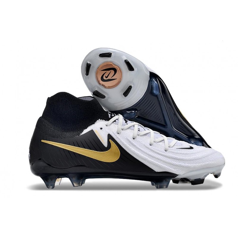 Fotbollsskor Nike Phantom Luna 2 Elite FG Mad Ready – Vit Svart Guld för Herr 3 Billiga Fotbollsskor Fotbollsskor Nike Phantom Luna 2 Elite FG Mad Ready – Vit Svart Guld 3