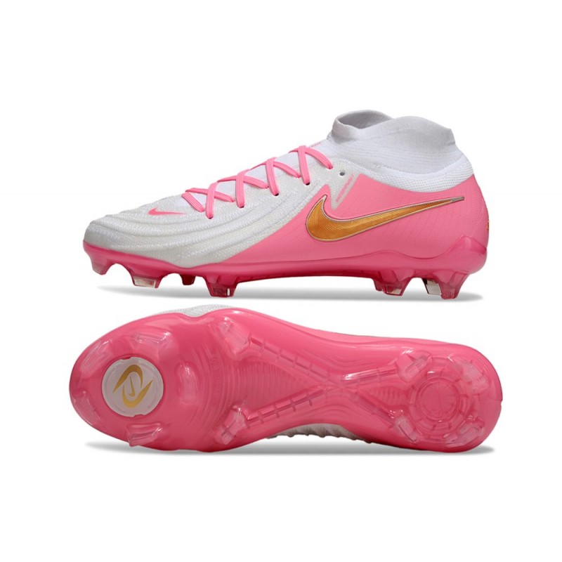 Fotbollsskor Nike Phantom Luna 2 Elite FG Rosa Vit för Herr 5 Billiga Fotbollsskor Fotbollsskor Nike Phantom Luna 2 Elite FG Rosa Vit 5