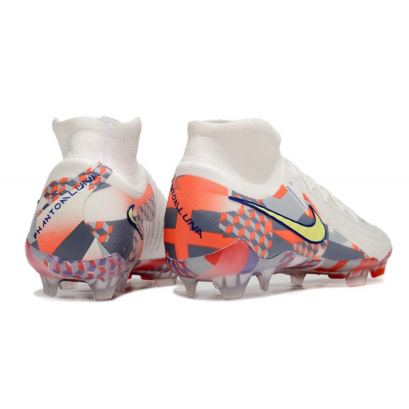 Fotbollsskor Nike Phantom Luna 2 Elite FG SE x Barna Vit Röd Gul för Herr 6 Billiga Fotbollsskor Fotbollsskor Nike Phantom Luna 2 Elite FG SE x Barna Vit Röd Gul 6