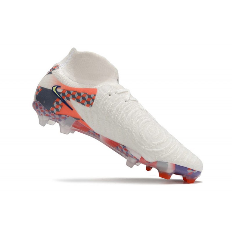 Fotbollsskor Nike Phantom Luna 2 Elite FG SE x Barna Vit Röd Gul för Herr 9 Billiga Fotbollsskor Fotbollsskor Nike Phantom Luna 2 Elite FG SE x Barna Vit Röd Gul 9