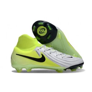 Fotbollsskor Nike Phantom Luna 2 Elite FG Silver Svart Volt för Herr Billiga Fotbollsskor Fotbollsskor Nike Phantom Luna 2 Elite FG Silver Svart Volt