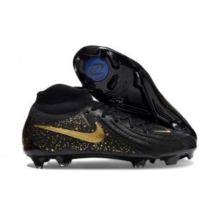 Fotbollsskor Nike Phantom Luna 2 Elite FG Svart Guld för Herr Billiga Fotbollsskor Fotbollsskor Nike Phantom Luna 2 Elite FG Svart Guld