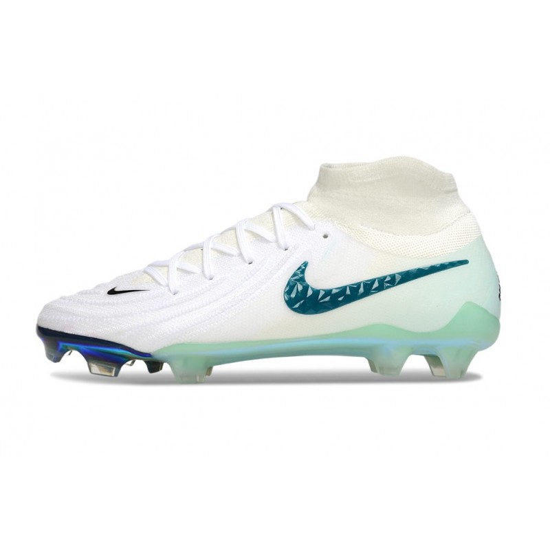 Fotbollsskor Nike Phantom Luna 2 Elite FG Vit Grön för Herr 4 Billiga Fotbollsskor Fotbollsskor Nike Phantom Luna 2 Elite FG Vit Grön 4