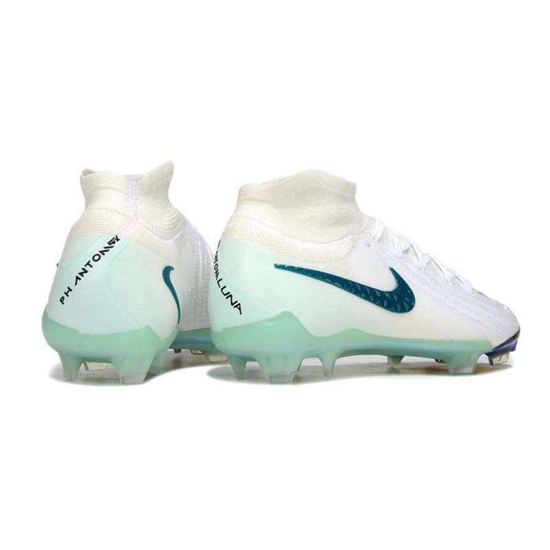 Fotbollsskor Nike Phantom Luna 2 Elite FG Vit Grön för Herr 6 Billiga Fotbollsskor Fotbollsskor Nike Phantom Luna 2 Elite FG Vit Grön 6