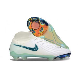 Fotbollsskor Nike Phantom Luna 2 Elite FG Vit Grön för Herr Billiga Fotbollsskor Fotbollsskor Nike Phantom Luna 2 Elite FG Vit Grön