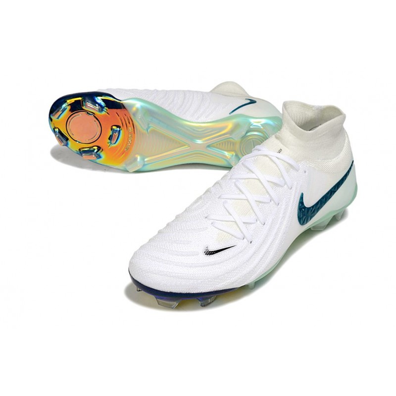 Fotbollsskor Nike Phantom Luna 2 Elite FG Vit Grön för Herr 7 Billiga Fotbollsskor Fotbollsskor Nike Phantom Luna 2 Elite FG Vit Grön 7